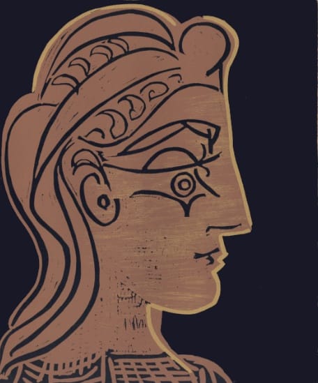 Pablo Picasso Female Head, 1962