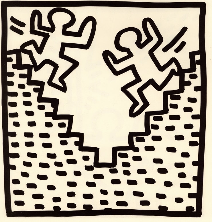 Keith Haring, Coloring Book XXIV, 1982