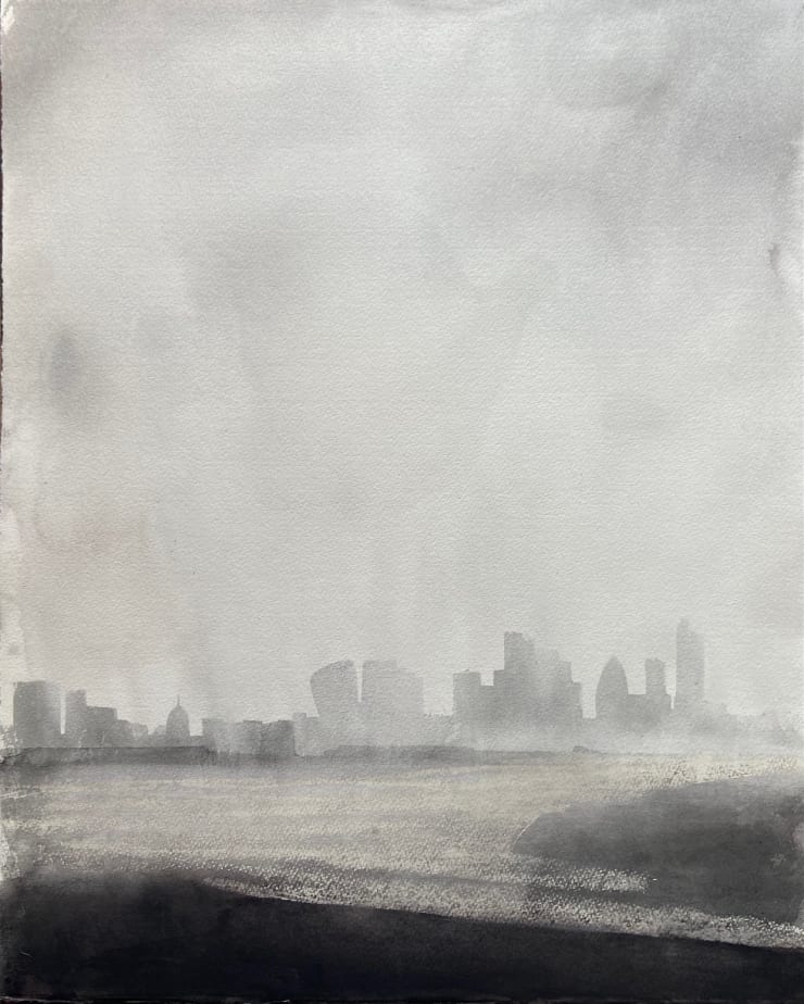 Jason Hicklin, The Thames. Greenwich Reach, 2020