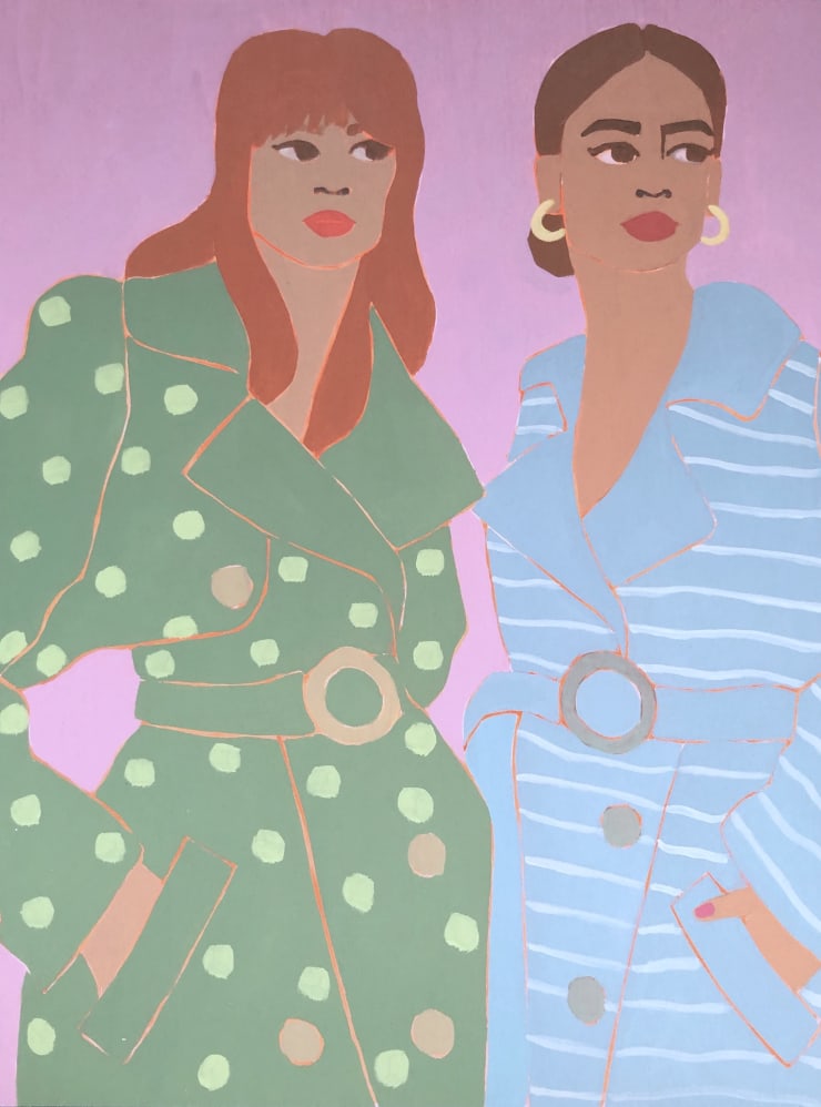 Susie Stone Pattern Trench, 2021