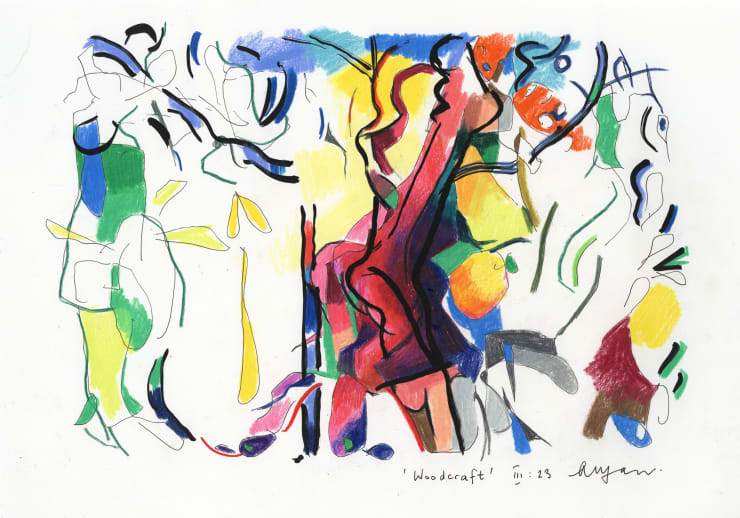 Andrew Marr Woodcraft III:23, 2023 Framed