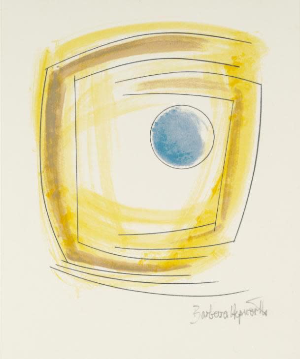 Barbara Hepworth Winter Solstice , 1971