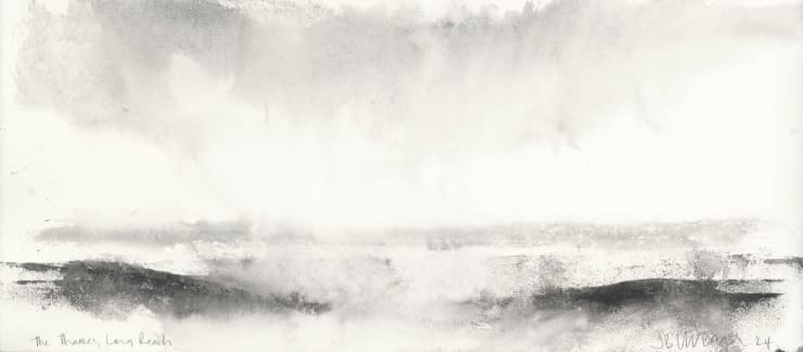 Jason Hicklin, The Thames, Long Reach, 2024