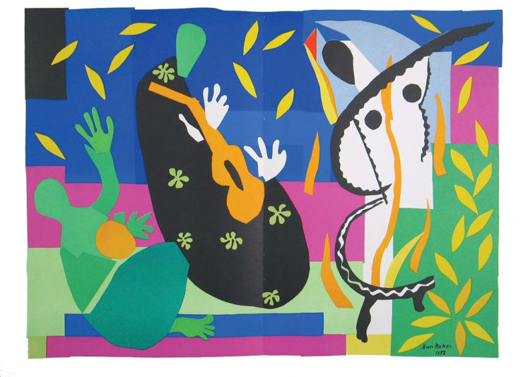 Henri Matisse Tristesse du Roi, 1954