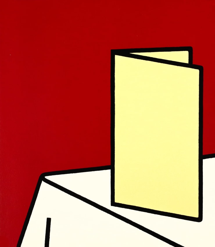 Patrick Caulfield 2. Watch me eat, without appetite, à la carte, 1973 Framed