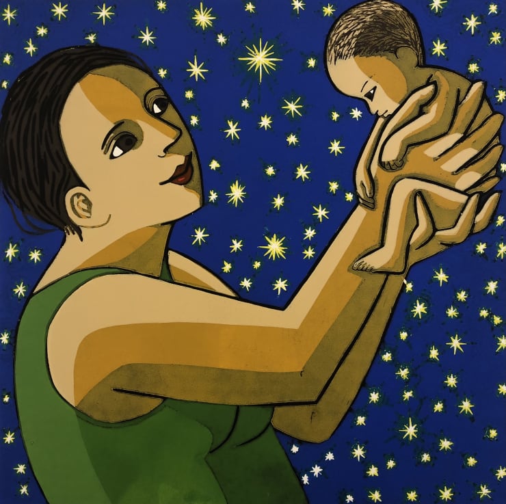 Anita Klein Open Studio, The Miracle (TP1) , 2020