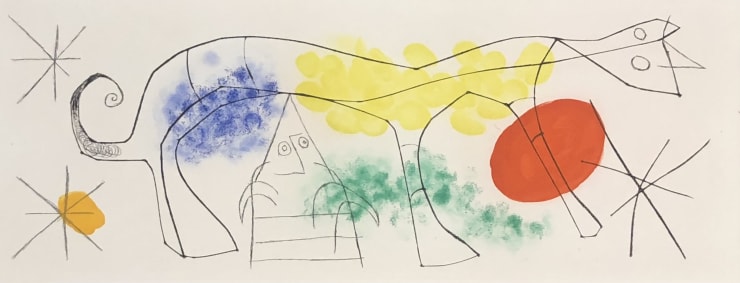 Joan Miró From 'Erik Satie: Poèmes et Chansons' (III), 1969