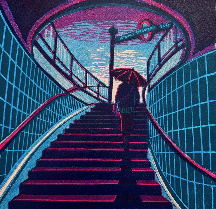 Gail Brodholt Up with the Larks TP VII, 2023