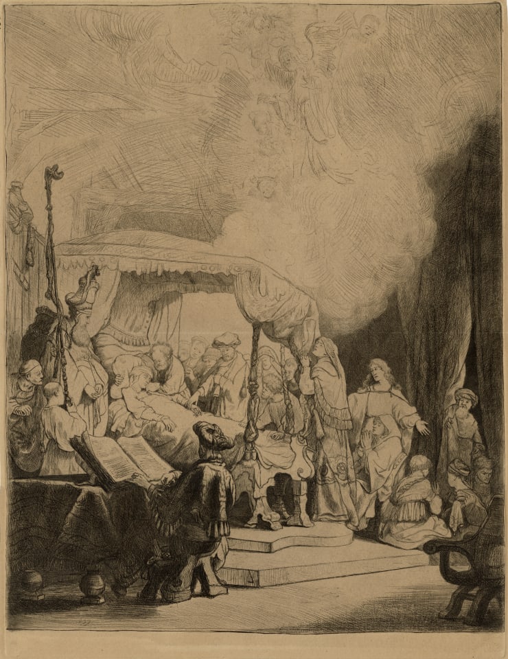 Rembrandt Van Rijn The Death of the Virgin, 1639