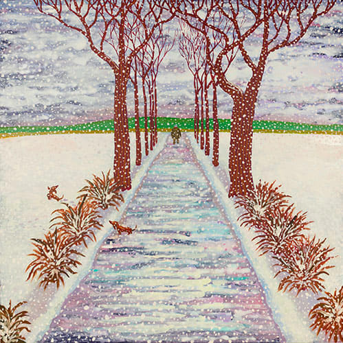 Mychael Barratt Hockney's Dogs - Winter