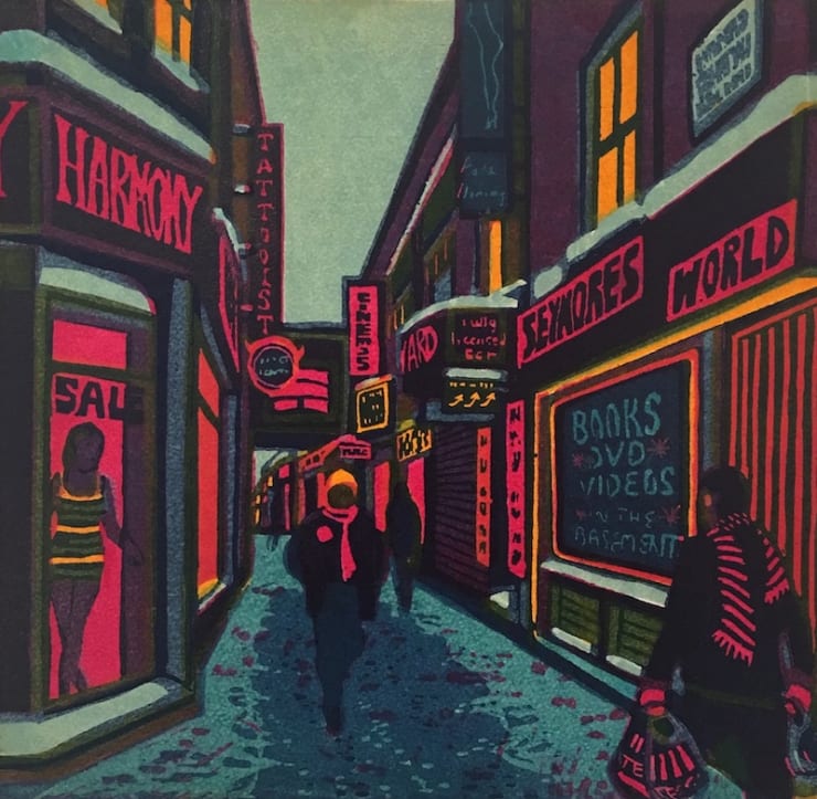 S is for Soho Soho Snow, 2009