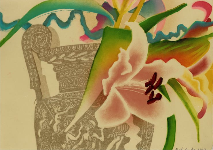 Sophie Layton In Bloom Detail VIII, 2023 Framed