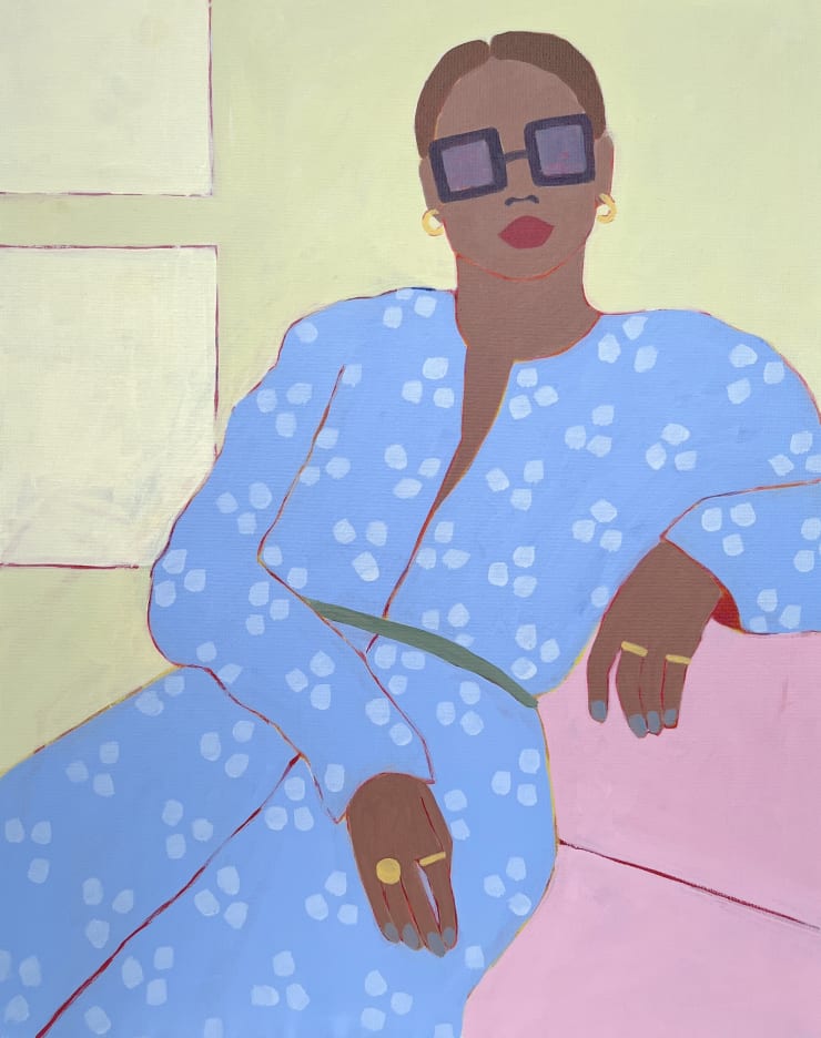 Susie Stone Reclining, 2021