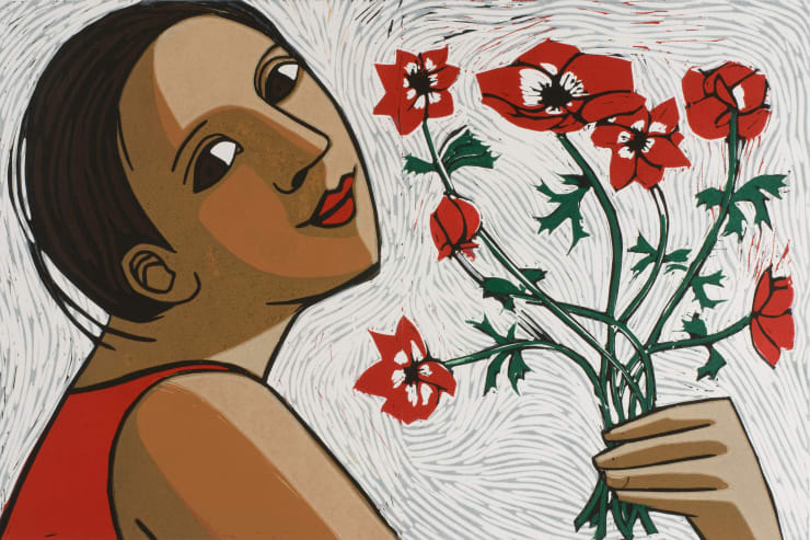 Anita Klein, Anemones, 2012