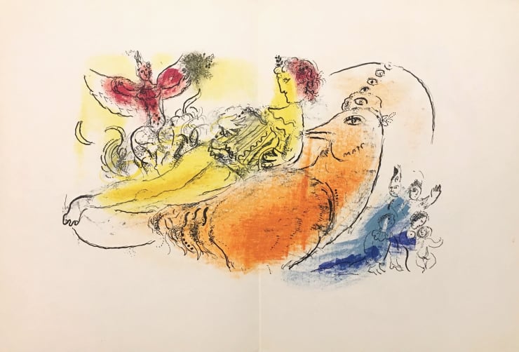 Marc Chagall, From 'Derrière le Miroir - Chagall', 1957