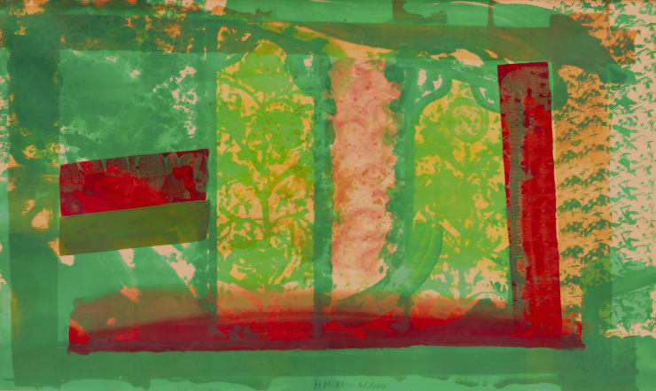 Summer Secret Bid Auction 2024, LOT 97: Howard Hodgkin - Bleeding, 1981