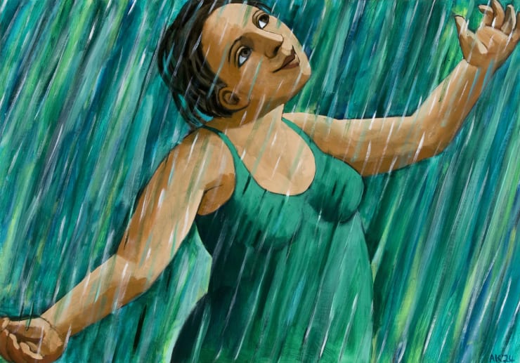 Anita Klein Rain After Swimming, 2024