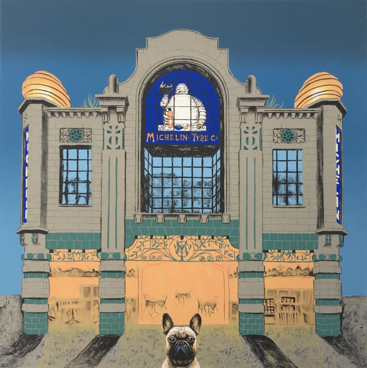 Mychael Barratt Wes Anderson’s Dog - Michelin Building, 2018