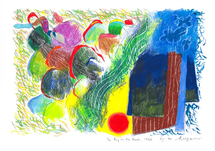 Andrew Marr The Rug on the Beach, 1966, XII: 24, 2024