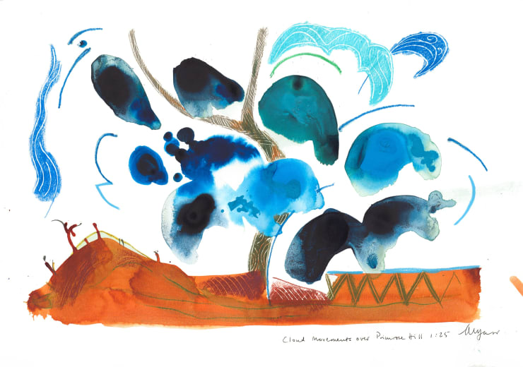 Andrew Marr, Cloud Movements over Primrose Hill, I:25, 2025