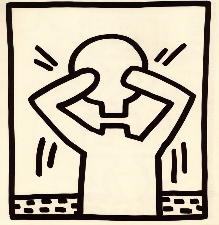 Keith Haring, Coloring Book XXXI, 1982