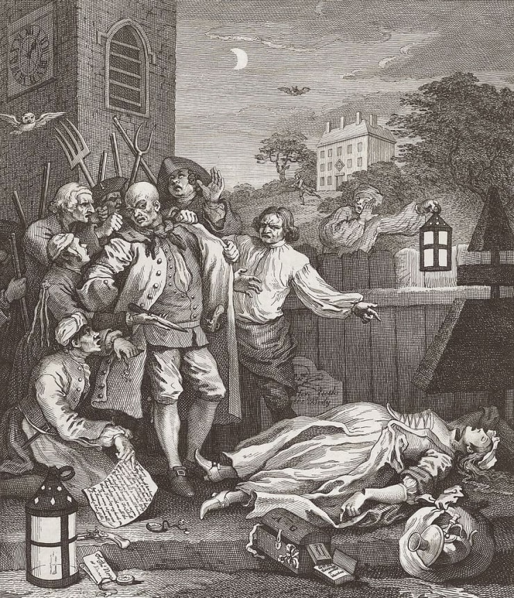 William Hogarth Cruelty in Perfection (The Four Stages of Cruelty), 1751
