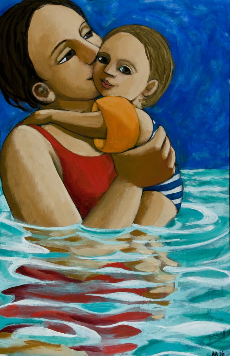 Anita Klein, Nuotare (Swimming), 2016