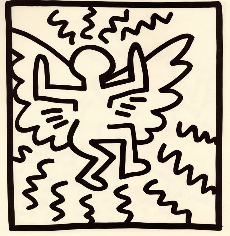 Keith Haring, Coloring Book XXI, 1982