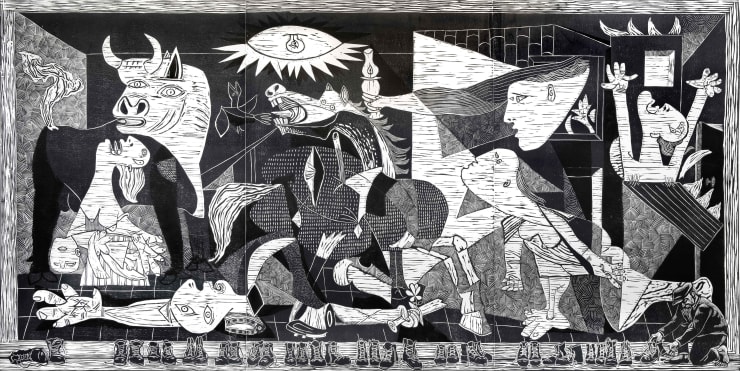 Mychael Barratt, Guernica at the Whitechapel Gallery, 2023