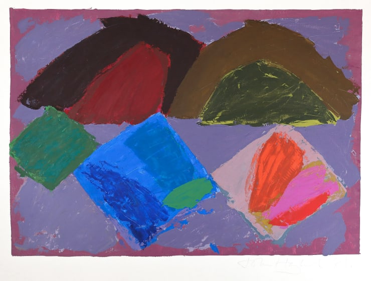 John Hoyland, The Pacific Series - Untitled No 8, 1981