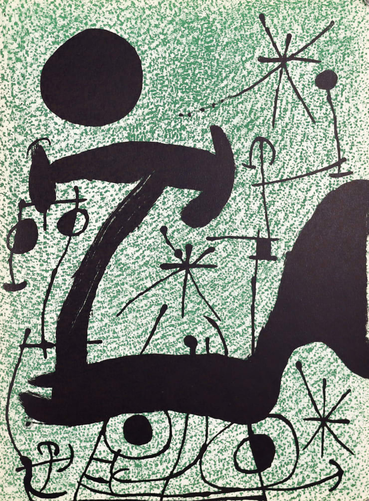 Christmas Secret Bid Auction 2025 LOT 175: Joan Miró - From ‘Derrière le Miroir - Miro’, 1967 SOLD