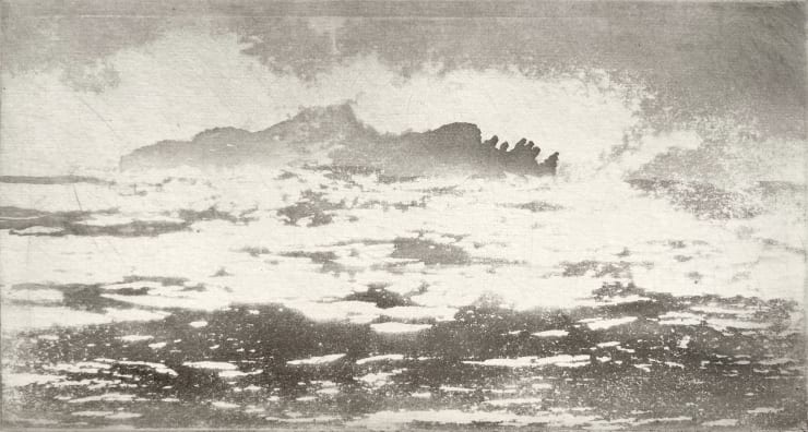 Norman Ackroyd Friar Island Connemara, 2022