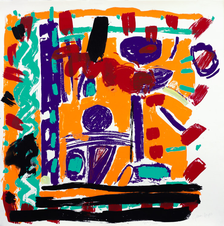Gillian Ayres, Not I, 1992