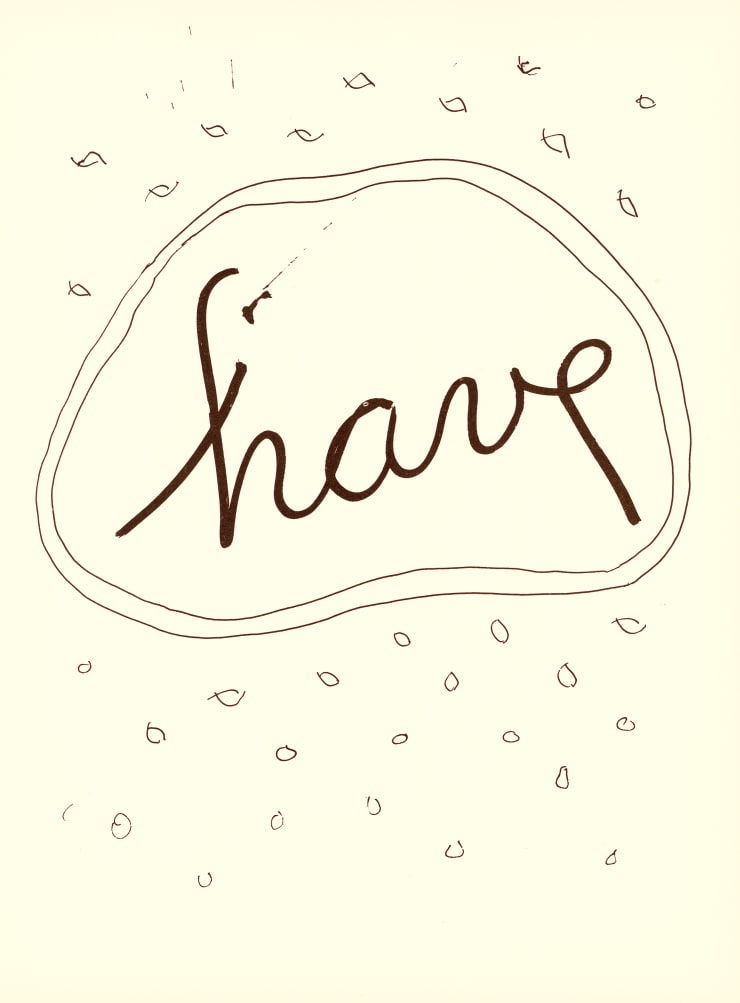 Man Ray, H - Have, 1948