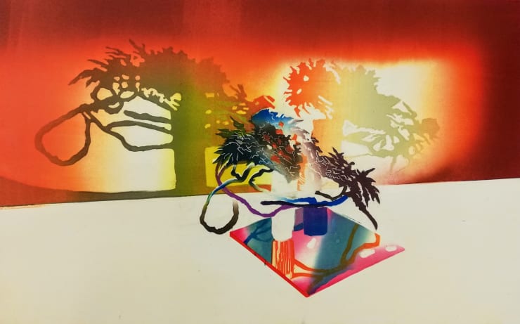 Sophie Layton, Willow Branch with Mirror, 2019