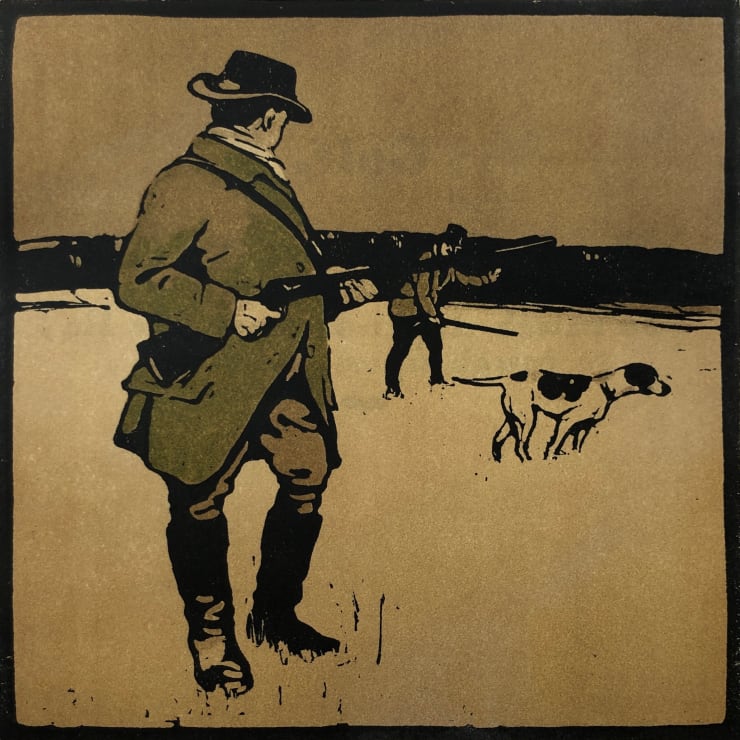 William Nicholson, Shooting (September), 1898