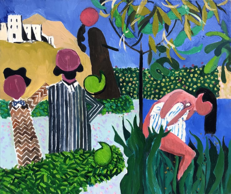 Andrew Marr Susannah and the Elders, 2021 Oil on canvas