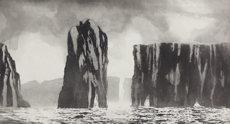 Norman Ackroyd, Papa Stour , 2012