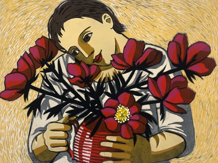 Anita Klein, Peonies, 2022