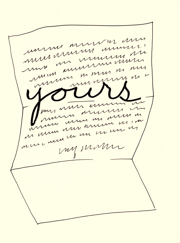 Man Ray, Y - Yours, 1948