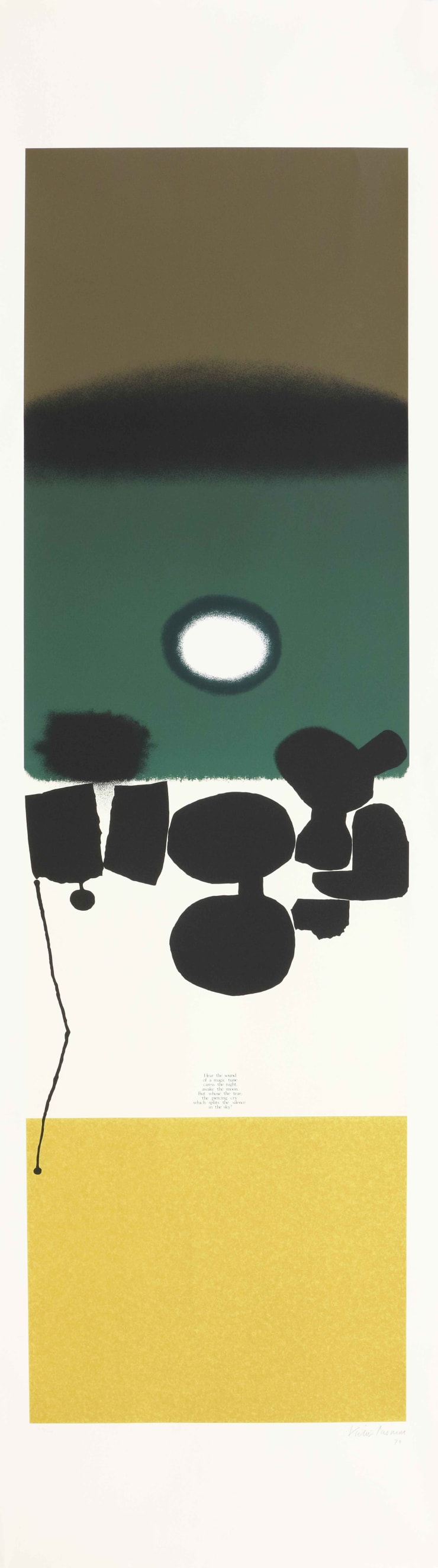 Victor Pasmore Hear the Sound of the Magic Tune, 1974