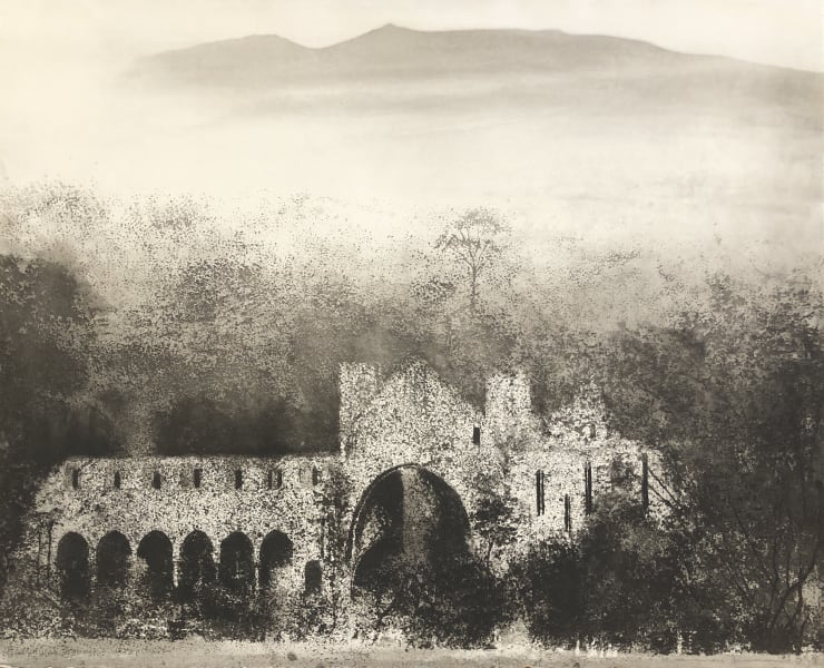 Norman Ackroyd Buildwas Abbey, 2013