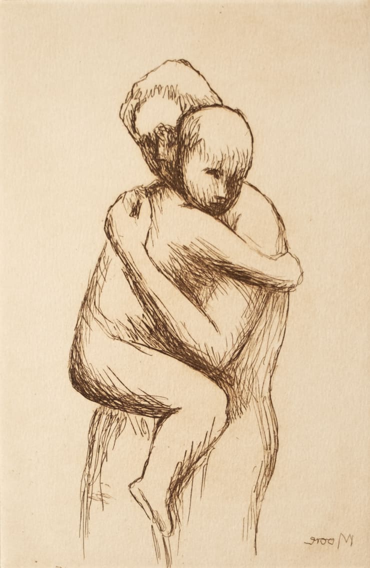 Henry Moore Mother and Child XXX, 1983