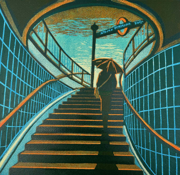 Gail Brodholt Up with the Larks TP VIII, 2023