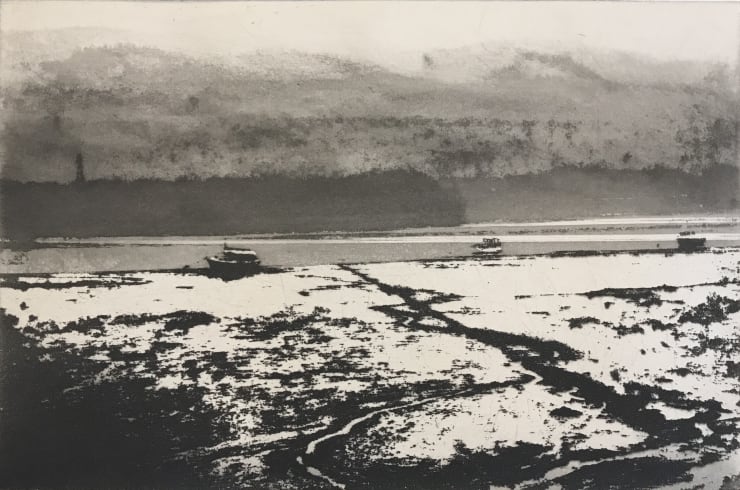 Norman Ackroyd, Stour Estuary, 2018