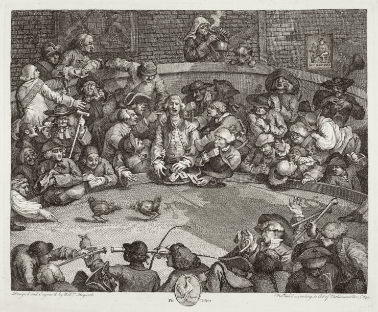 William Hogarth The Cockpit, 1759
