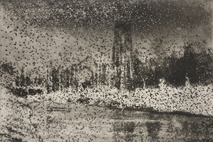 Norman Ackroyd Fountains Abbey – February, 1994