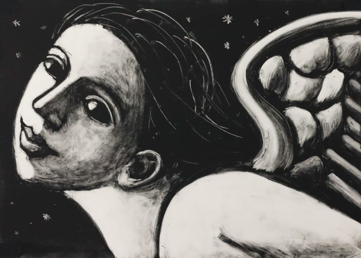 Anita Klein, Flying Angel, 2025