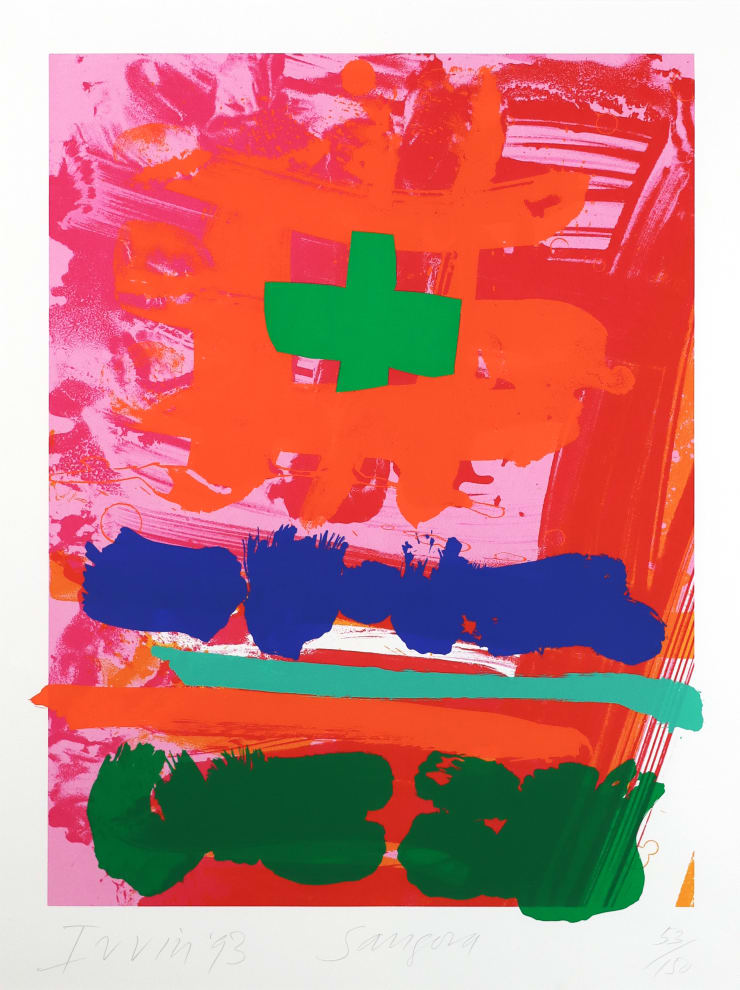 Albert Irvin Sangora, 1993 Framed