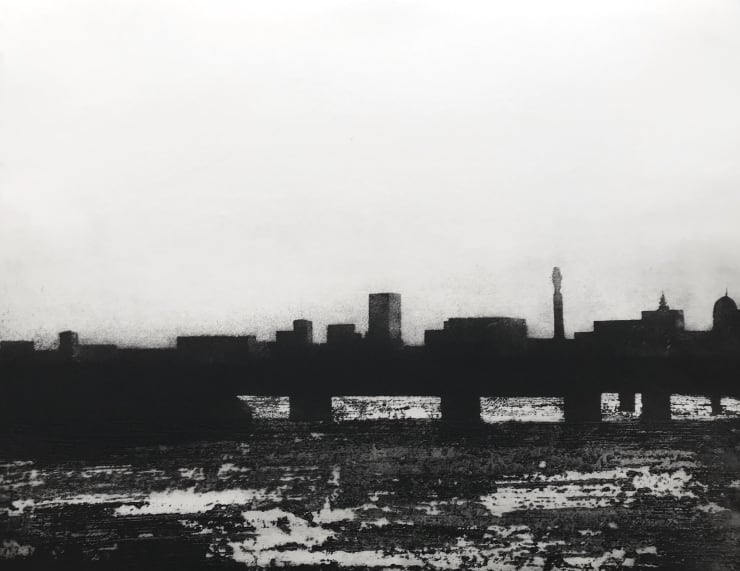 Jason Hicklin, The Thames. King’s Reach (Southwark Bridge), 2019